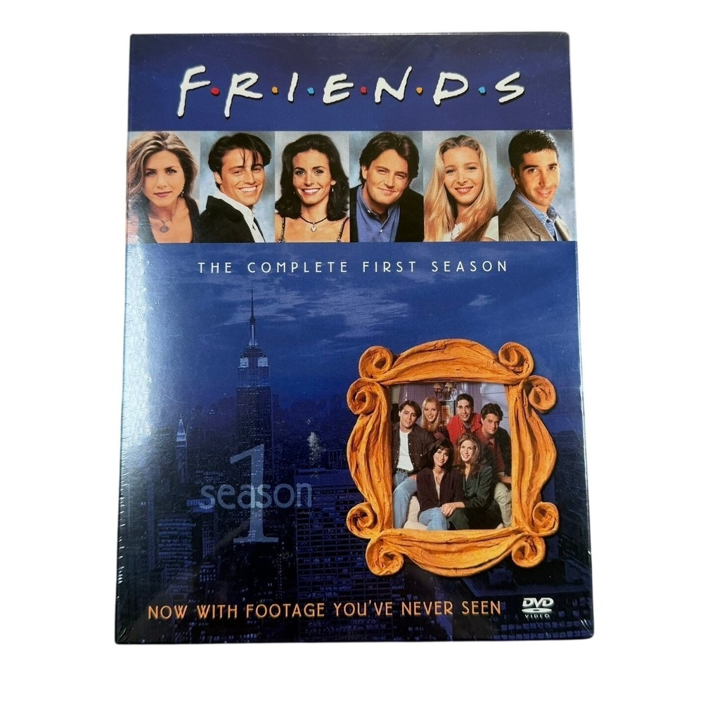 Friends The Complete First Season DVD Box Set Blue New Sealed Sitcom Comedy